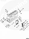 Cummins 6ISBE 285 Sensor, Pressure 40764934076493