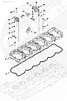 Cummins 6ISBE 285 Retainer, Socket 39359453935945