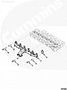 Cummins 6ISBE 285 Manifold, Exhaust 39792113979211