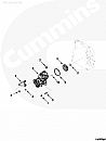 Cummins 6ISBE 285 Воздушный компрессор 39715193971519