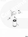 Cummins 6ISBE 285 Переходник головки фильтра48988774898877