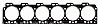 engine part, 6CT8.3 head gasket3931019