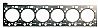 Dongfeng King Land engine parts, L375 head gasket3943366