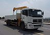 DongFeng rear double axle crane cargo Truck