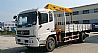 DongFeng 4X2 crane cargo Truck