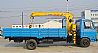 DongFeng 145 crane cargo Truck