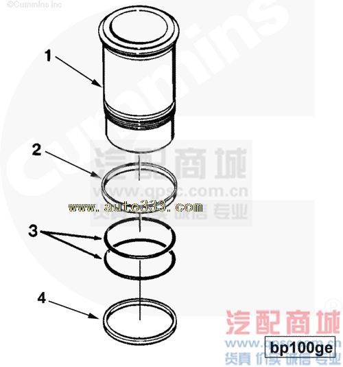 NT855,Cummins Clamp, T Bolt 3000302