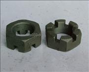 DONGFENG CUMMINS hexagon slotted nuts and castle nuts in-and-out  2502Z33-072 for dongfeng zhongqiao2502Z33-072