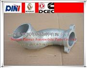 Dongfeng truck Renault EQ4H water pump inlet pipe 13BF11-07032