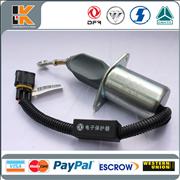 NDongfeng spare part 37Z36-56010-A C3977620 diesel engine stop solenoid 