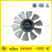 ISDe Electronically controlled engine silicon oil clutch and blade assembly 4988656 original auto diesel engine fan assy4988656