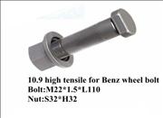 10.9 High Tensile for BENZ Wheel Bolt