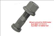 Wheel nut bolt for ROR trailer1-1-047