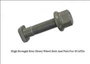 High Strength Rear Heavy Wheel Bolt And Nuts For SCANIA1-1-051