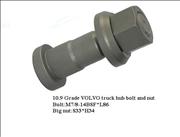10.9 Grade VOLVO truck hub bolt and nut1-1-056