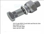 10.9 Grade HINO Truck Bolt and Nuts for Sale