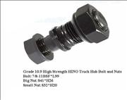 Grade 10.9 High Strength HINO Truck Hub Bolt and Nuts1-1-071