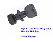High Tensile Black Phosphated Hino ZM Hub Bolt1-1-075