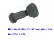 High Tensile Hino EM100 Front Wheel Bolt1-1-076