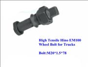 High Tensile Hino EM100 Wheel Bolt for Trucks1-1-077