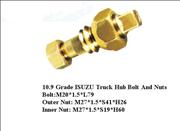 10.9 Grade ISUZU Truck Hub Bolt And Nuts