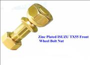 Zinc Plated ISUZU TX55 Front Wheel Bolt Nut1-1-127