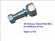 40 Chrome Wheel Hub Bolt for Daihatsu Front1-1-132