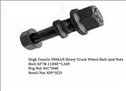 NHigh Tensile NISSAN Heavy Truck Wheel Bolt And Nuts