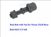 Hub Bolt with Nut for Nissan TK20 Rear1-1-170