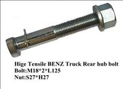 Hige Tensile BENZ Truck Hub Bolt1-1-191
