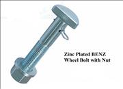 Zinc Plated BENZ Wheel Bolt with Nut