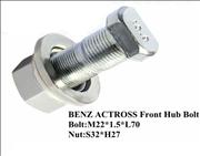 BENZ ACTROSS front truck hub bolt