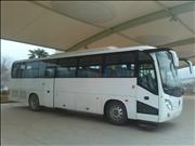  China 49 seats white coach bus for sale