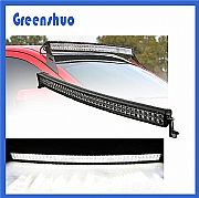 N42 inch 12V 24V 240W curved light bar for trucks ATV SPOT offroad 4X4 Convex Lens 4D led offroad With Harness Loom