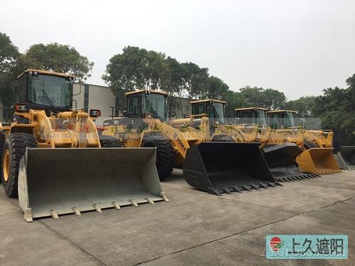 Lonking forklift excavator sunshade curtain supplier shanghai jiuyi