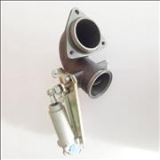Supercharger Outlet Connection Pipe with Exhaust Brake Valve Assembly 1203015-KE3001203015-KE300