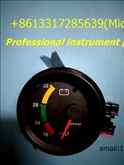 Construction machinery independent installation voltmeter3812506012038125060120